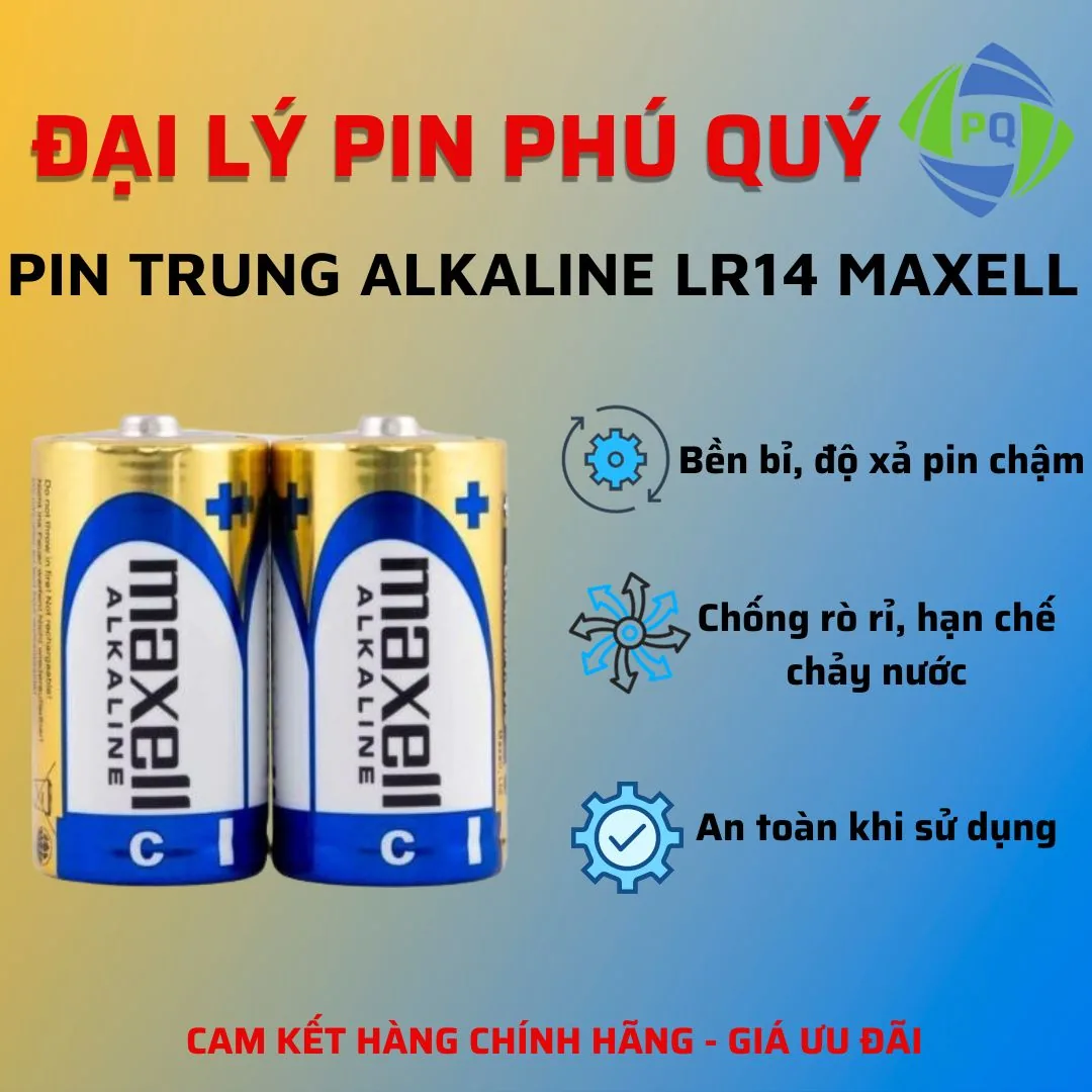 Pin trung Maxell