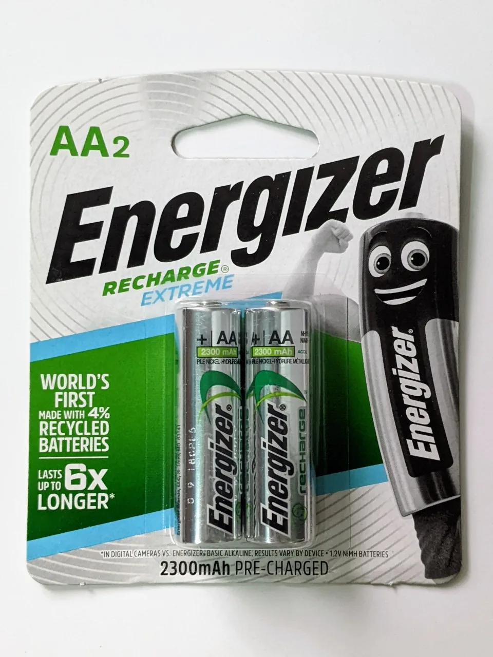 Pin sạc 2A 2300 mAh Energizer