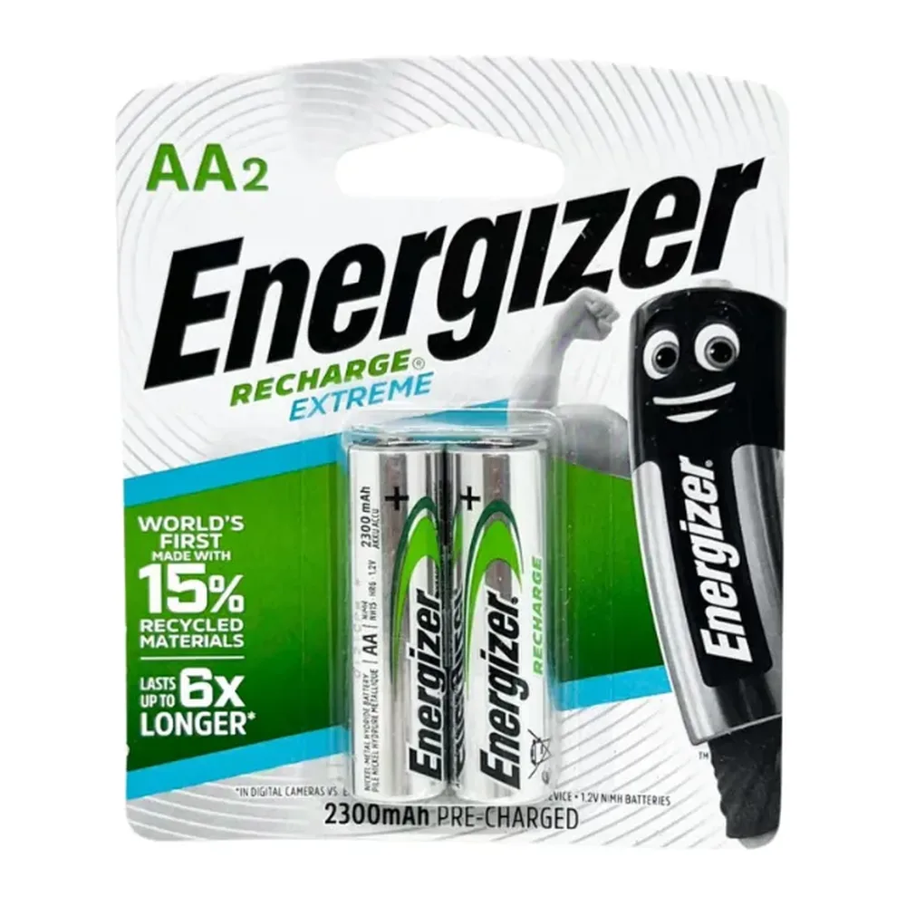 Pin sạc AA Energizer 2300 mAh vỉ 2 viên