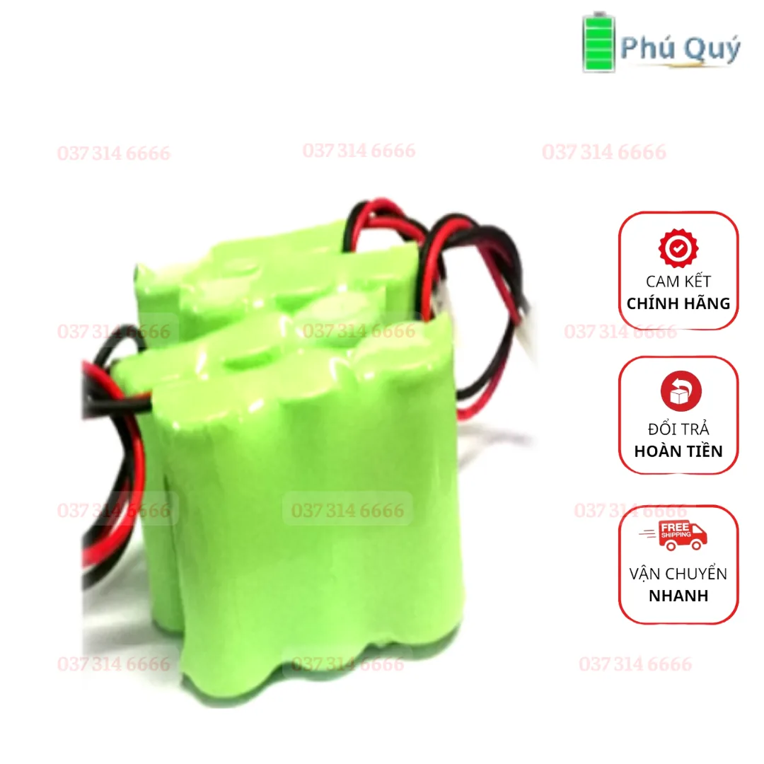 Pin sạc thiết bị hàng hải NiMh 3.6v 7/5A 3700mAh Pin sạc 3.6v 7/5A 3700mAh; | BH 6tháng - Pin Phú Quý