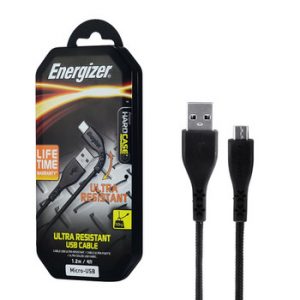 Cáp MicroUSB LW Energizer 1.2m màu đen - C41UBMCGBKM