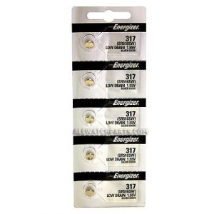 Energizer 317 – SR516SW Silver – 1.55V