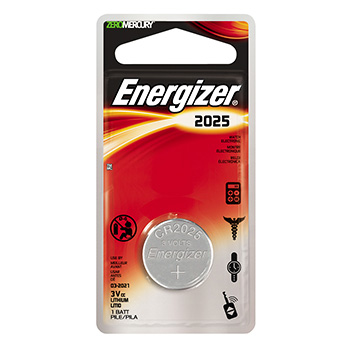 Pin cr2025 energizer