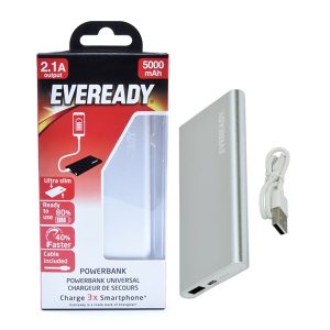 Pin sạc dự phòng Eveready Energizer 5.000mAh - PPA5000EMSL4