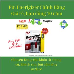 Pin aaa energizer vỉ 3 viên e92 bp 2+1