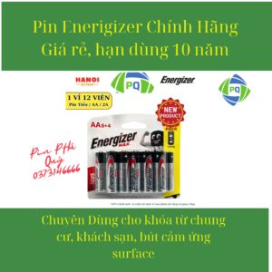 Pin aaa energizer vỉ 12 viên e92 bp8+4