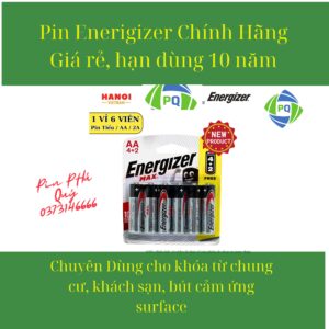 pin aa energizer vỉ 12 viên