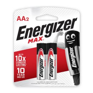 Pin tiểu AA LR6 Energizer Alkaline 1.5V vỉ 2 viên
