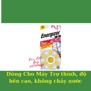 Pin trợ thính 13 Energizer vỉ 6 viên